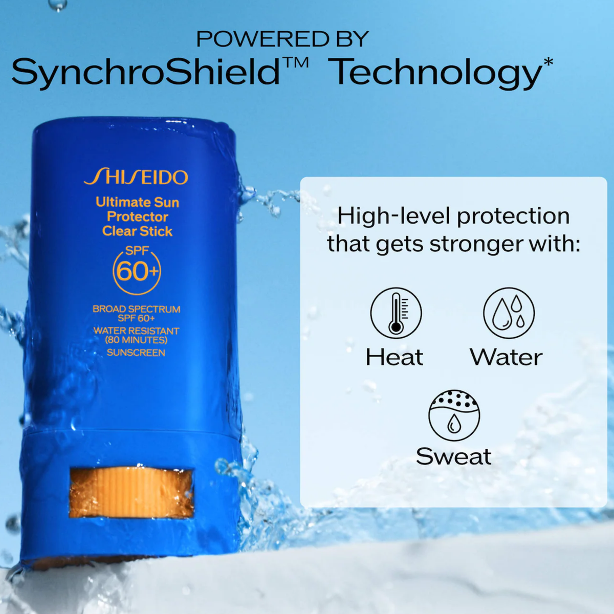 Shiseido Ultimate Sun Protector Clear Stick SPF 60+ 20 g alternate photo