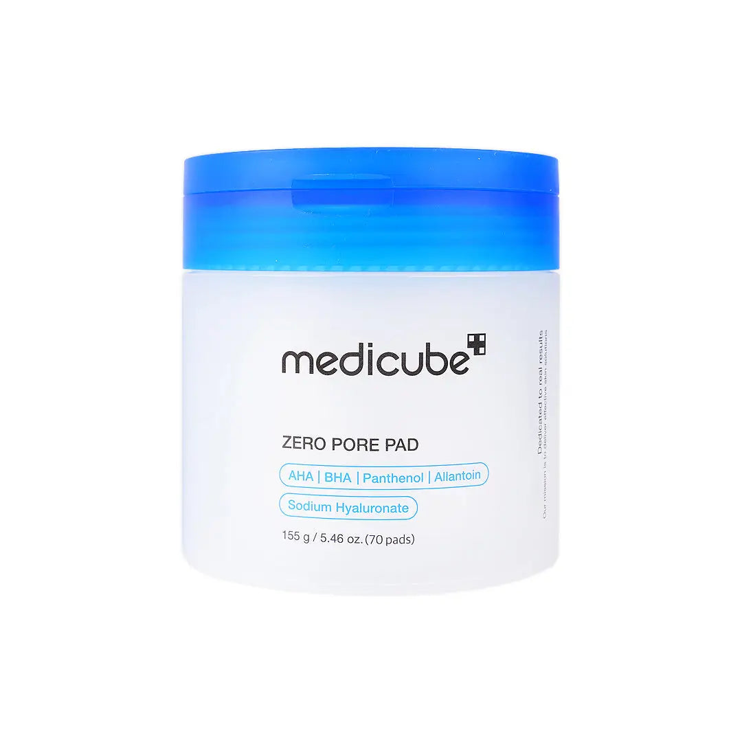 Medicube Zero Pore Pad container and pads