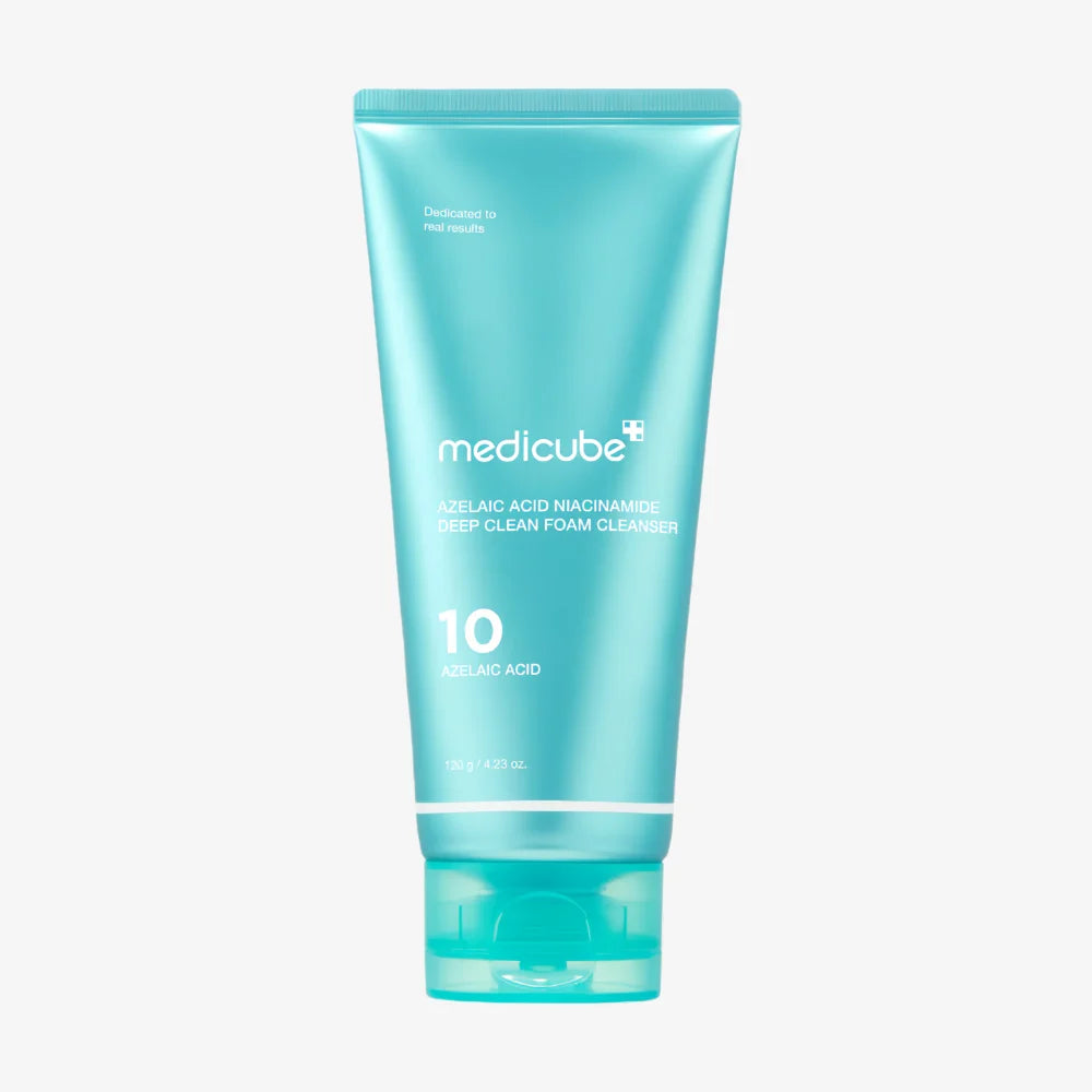 Medicube Deep Clean Foam Cleanser with azelaic acid and niacinamide