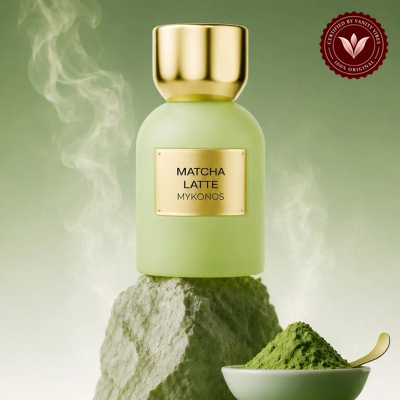 Mykonos Matcha Latte 50ml alternate fragrance view 4 | Vanity Vibes Pakistan