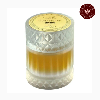 Zimaya Sharaf Divine 100ml alternate perfume view | Vanity Vibes Pakistan