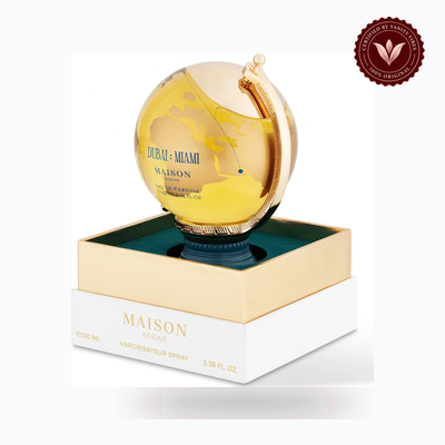 Maison Asrar DUBAI MIAMI bottle photo | Vanity Vibes Pakistan