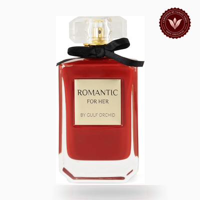 Gulf Orchid Romantic For Her box and bottle photo | Vanity Vibes Pakistan