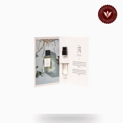 Essential Parfums Mon Vetiver 2ml perfume official sample vial and card view | Vanity Vibes Pakistan