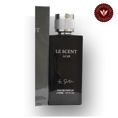 Le Scent Noir by La Senture 100ml perfume bottle close-up