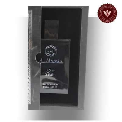 Salah by Al Momin 100ml perfume bottle close-up