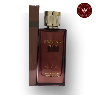Bracing Night by La Senture 100ml perfume bottle close-up