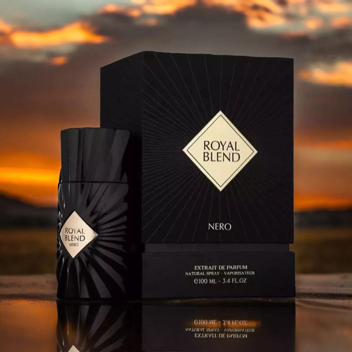 Royal Blend Nero by French Avenue Extrait De Parfum 100ml for Men & Women