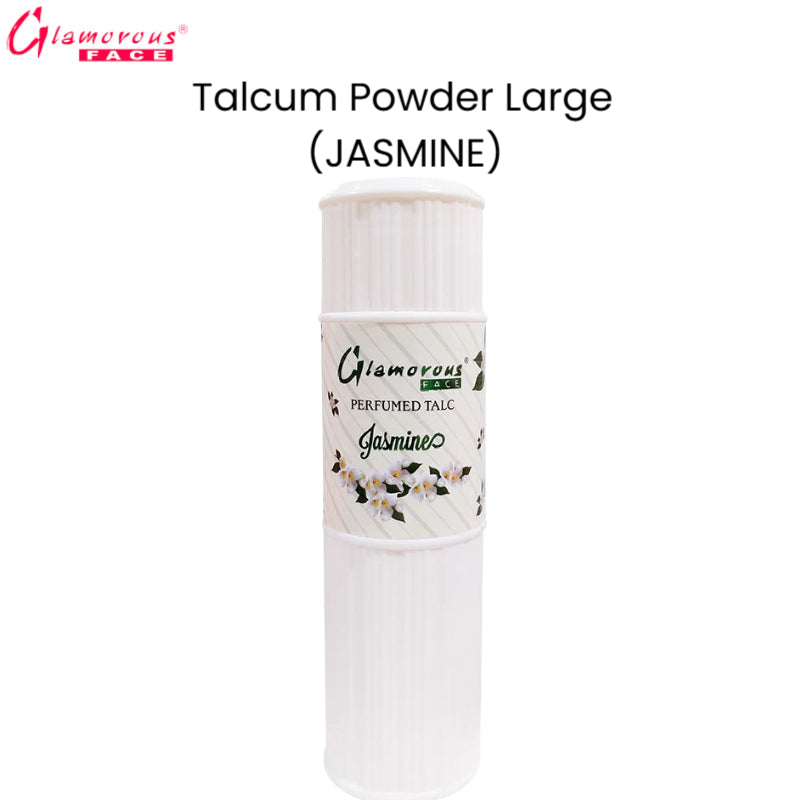 Glamorous Face Talcum Powder Large (Jasmine)