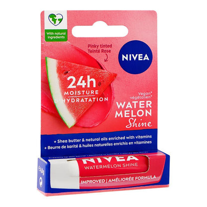 Nivea 24h Moisture D Hydration Watermelon Shine Lip Balm 4.8g