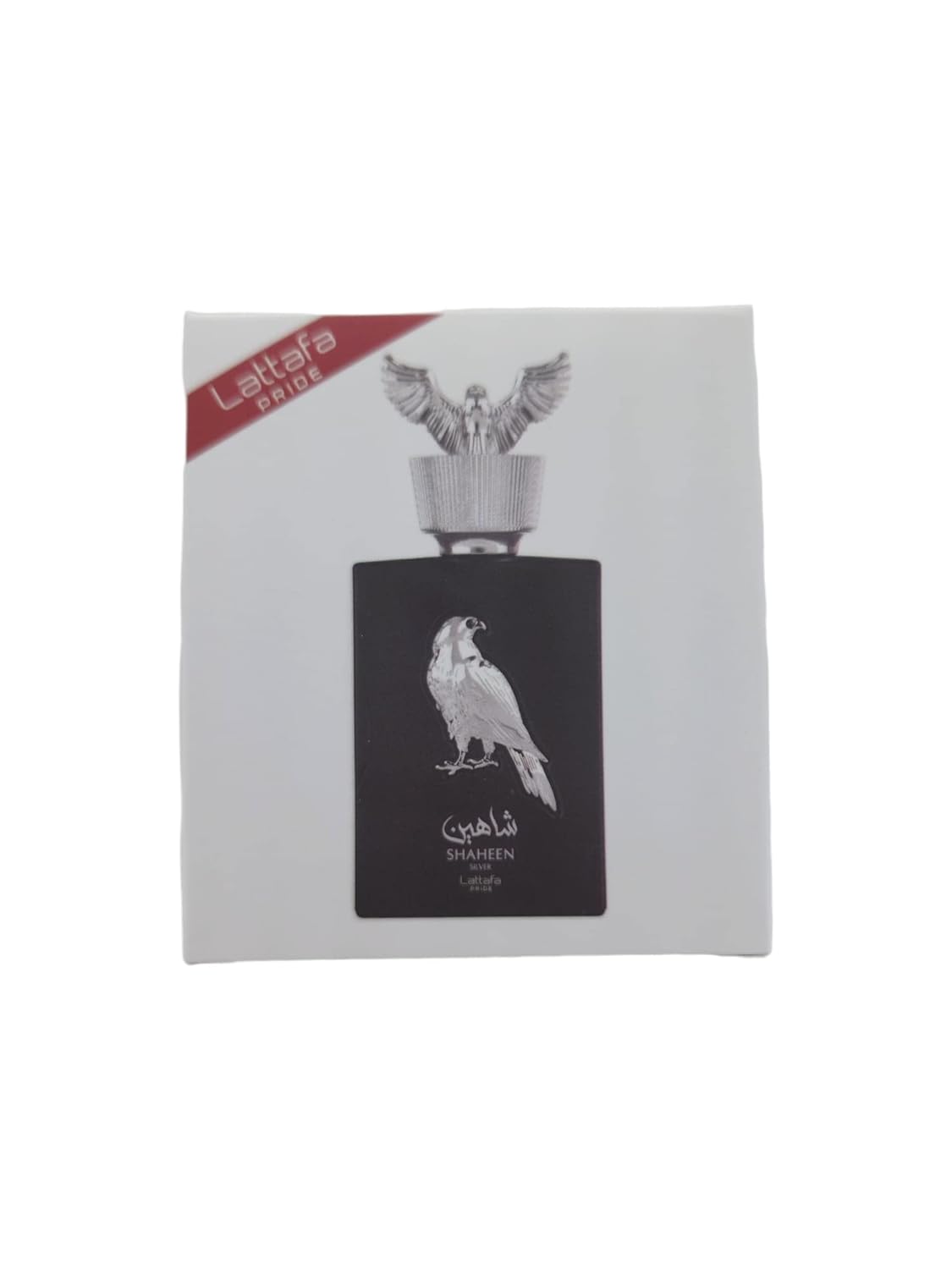 Lattafa Pride Shaheen Silver Eau de Parfum Travel Size Spray - 20ml (0.67 OZ), Unisex Fragrance for Men & Women