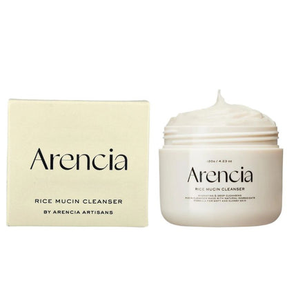 Arencia Rice Mucin Cleanser by Arencia Artisans 120 g Gentle Hydrating & Brightening Cleanse (K Beauty)