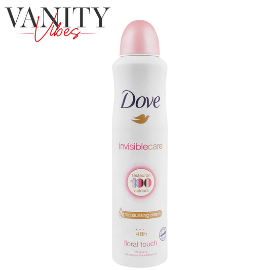 Dove Invisible Care Anti-Perspirant Deodorant Spray Floral Touch 250 ml Long-Lasting Freshness & Invisible Protection