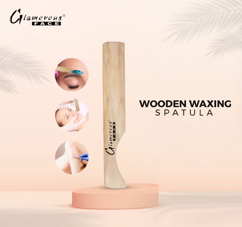 Glamorous Face Wood Waxing Spatula