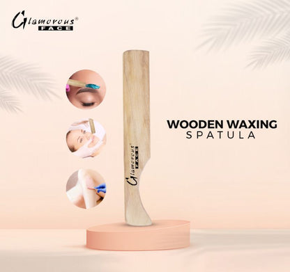 Glamorous Face Wood Waxing Spatula
