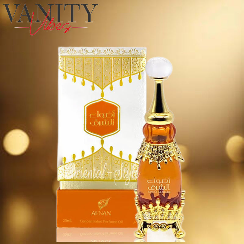 Afnan Adwaa Al Sharq Perfume Oil For Unisex  25ml