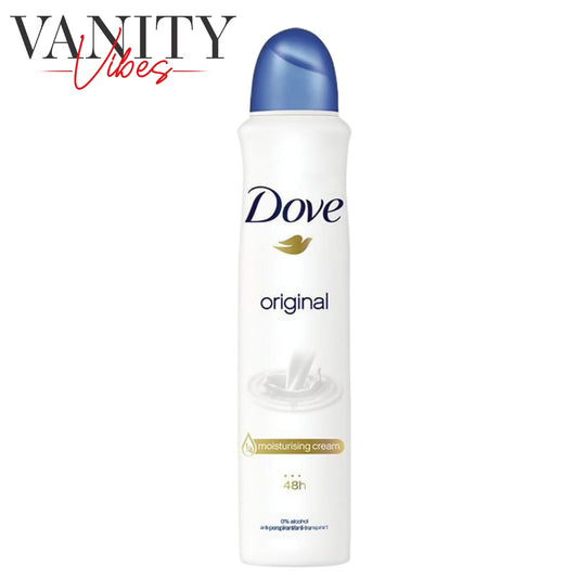 Dove 48H Original Deodorant Spray for Women 150 ml 0% Alcohol & Long-Lasting Freshness