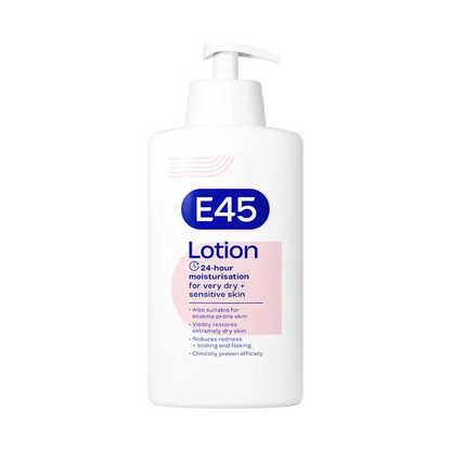 E45 Moisturiser Body Lotion for Dry & Sensitive Skin 500ml