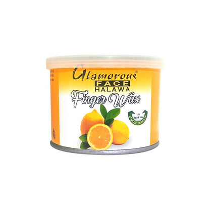 Glamorous Face Tin Finger Wax 250 gm (Lemon )