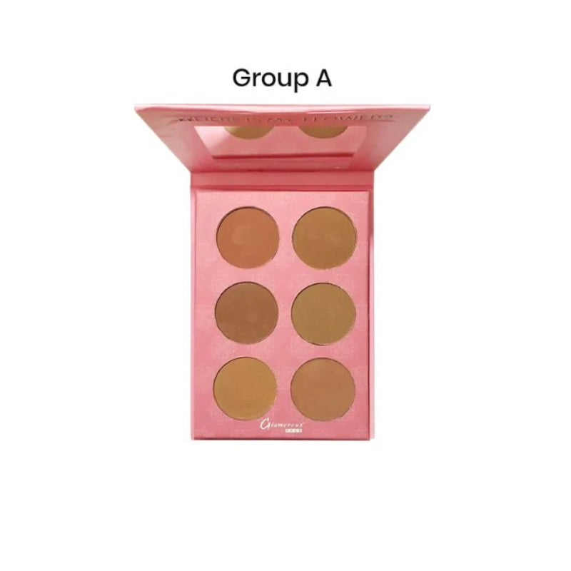 Glamorous Face 6 Color Contour Powder Kit (Group A)