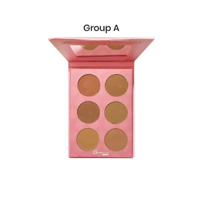 Glamorous Face 6 Color Contour Powder Kit (Group A)
