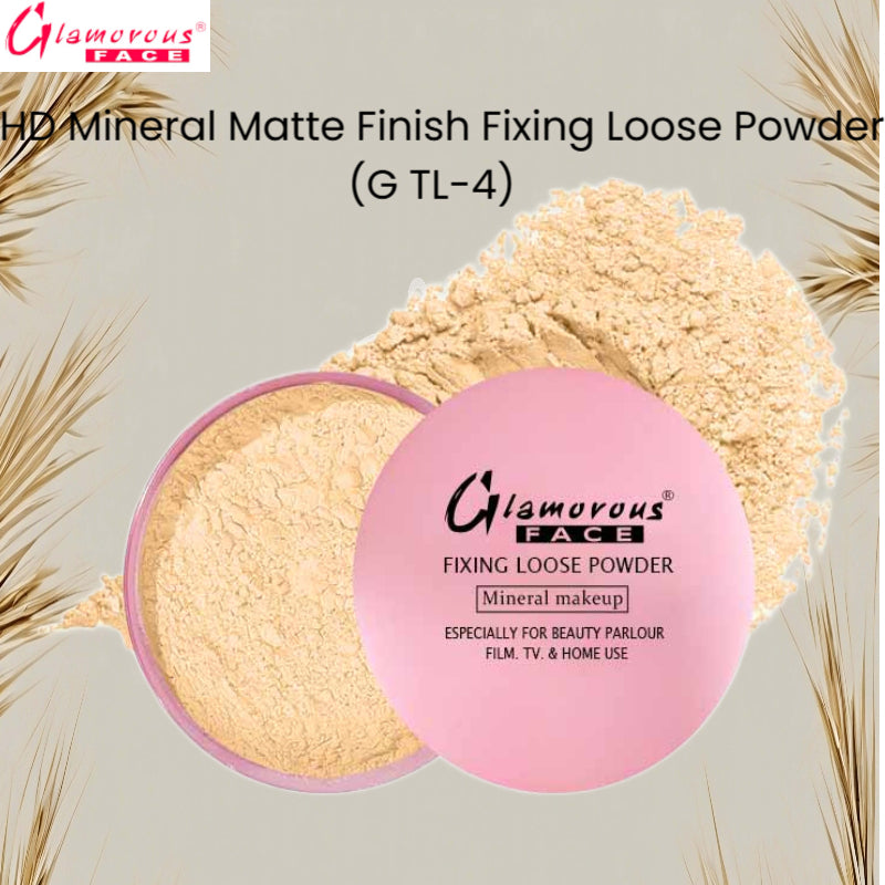 Glamorous Face HD Mineral Matte Finish Fixing Loose Powder (G TL-4)