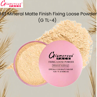 Glamorous Face HD Mineral Matte Finish Fixing Loose Powder (G TL-4)