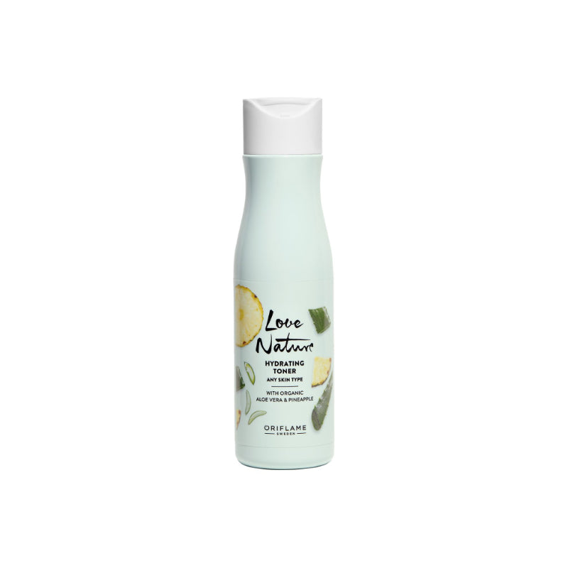 Oriflame Love Nature Hydrating Toner with Organic Aloe Vera & Pineapple 150ml