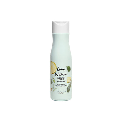Oriflame Love Nature Hydrating Toner with Organic Aloe Vera & Pineapple 150ml