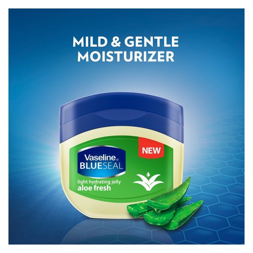 Vaseline Blue Seal Aloe Fresh Light Hydrating Petroleum Jelly 50ml