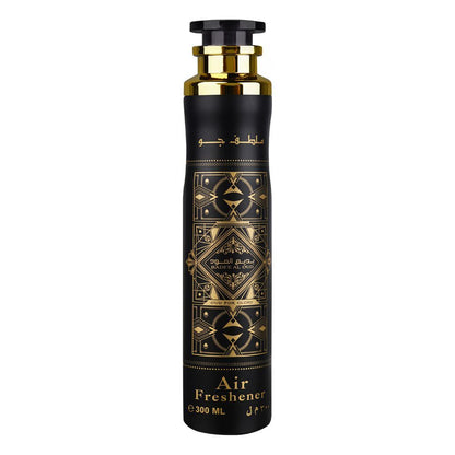 Badee Al Oud Oud For Glory Deodorant Spray 200ml + Badee Al Oud Oud For Glory Air Freshener 300ml by Lattafa (Pack of 2)