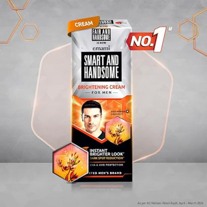 EMAMI FAIR/SMART & HANDSOME RADIANCE CREAM for Men 50G