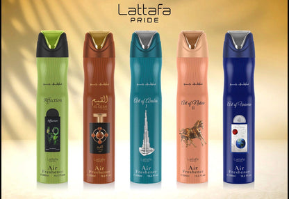 Lattafa Art Of Universe Air Freshener 300ml - Long Lasting Luxury Fresh Aromatic Room Spray for Home & Office