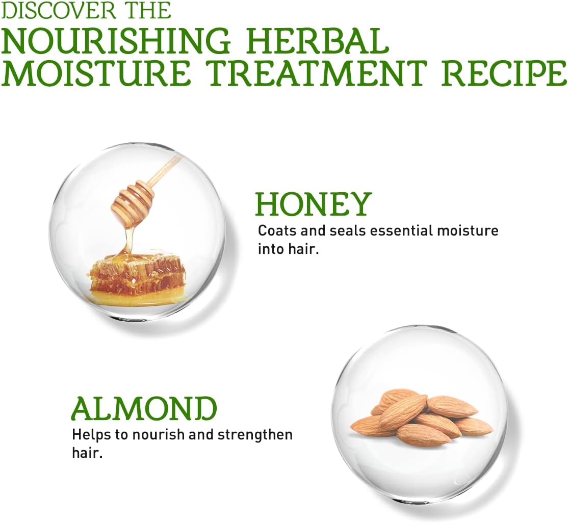 Vatika Naturals Almond & Honey Moisture Treatment Oil Replacement 200ml For Dry & Frizzy Hair