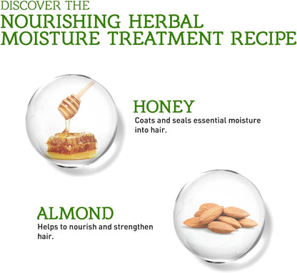 Vatika Naturals Almond & Honey Moisture Treatment Oil Replacement 200ml For Dry & Frizzy Hair