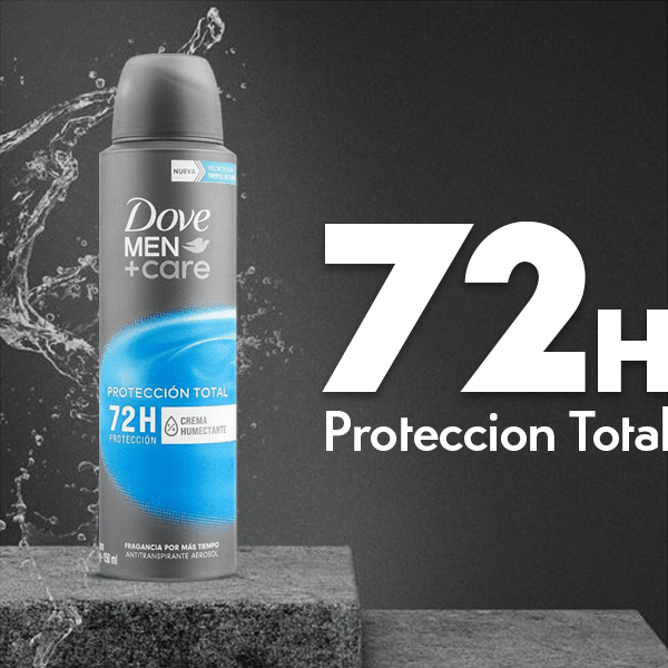 Dove Men + Care Proteccion Total 72H Anti-Transpirant Deodorant Spray 150ml