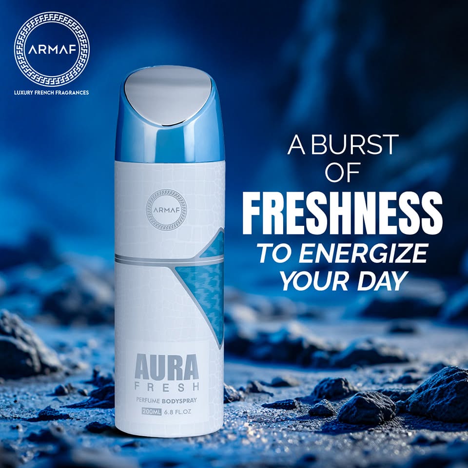 ARMAF Aura Fresh Perfume Body Spray for Women 200ml