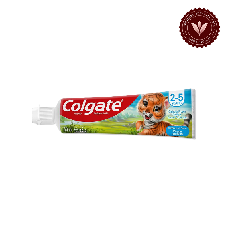Colgate — Colgate 2 - 5 Ans Fruit Flavor Toothpaste 50ml / 65g Gentle Cavity Protection for Kids — image 1