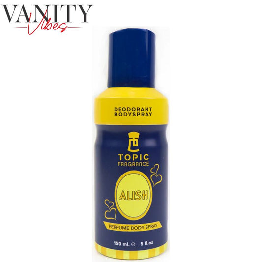 Topic Fragrance Alish Moment Perfume Body Spray 150ml Long-Lasting Elegant Scent