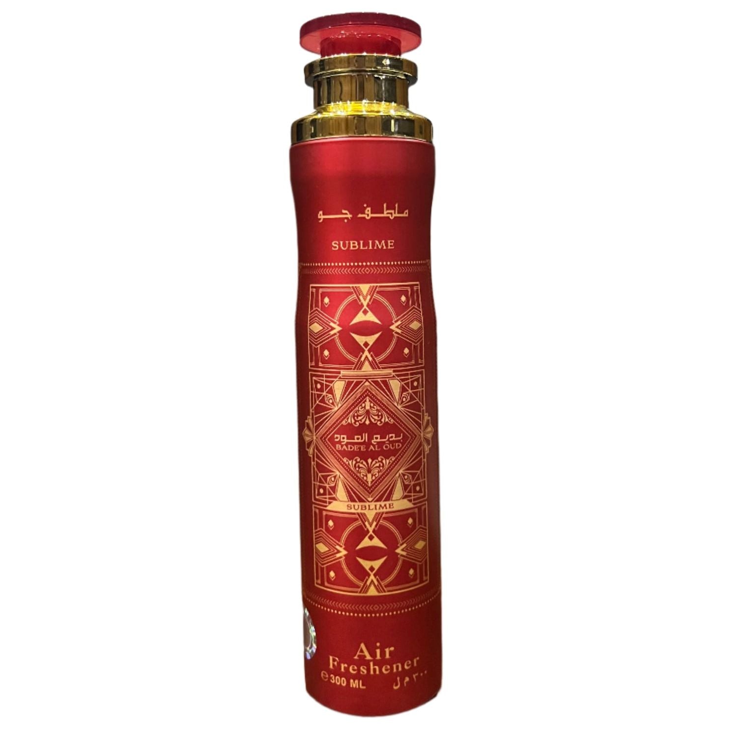 Lattafa Badee Al Oud Sublime Air Freshener 300ml – Long Lasting Luxury Oud Fruity Floral Room Spray for Home & Office
