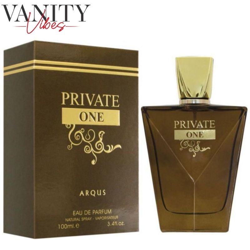 Arqus Private One Eau de Parfum for Men 100ml (Sophisticated & Long-Lasting Fragrance)