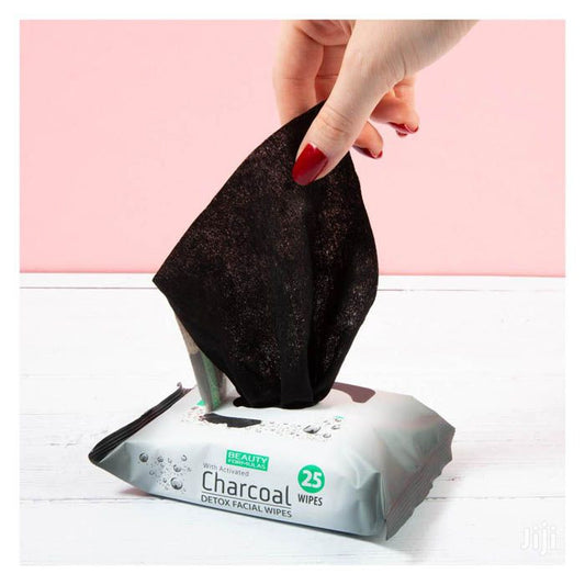 Beauty Formula Charcoal Facial Wipes 25's