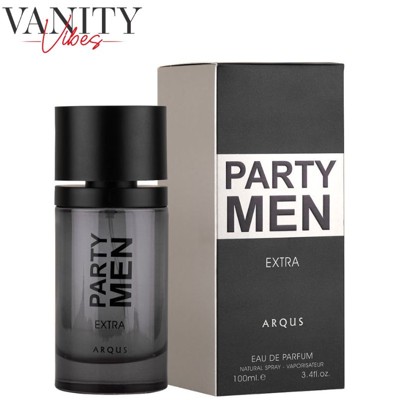 Lamuse Party Men Extra Arqus Eau De Parfum 100ml Masculine Fresh & Woody Fragrance