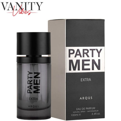 Lamuse Party Men Extra Arqus Eau De Parfum 100ml Masculine Fresh & Woody Fragrance