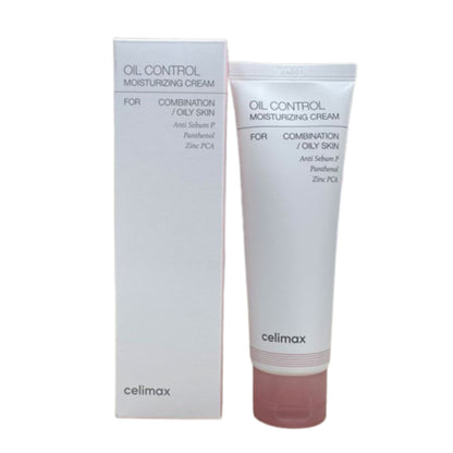 Celimax Oil Control Moisturizing Cream 80 ml Lightweight Hydration & Shine Control (K Beauty)