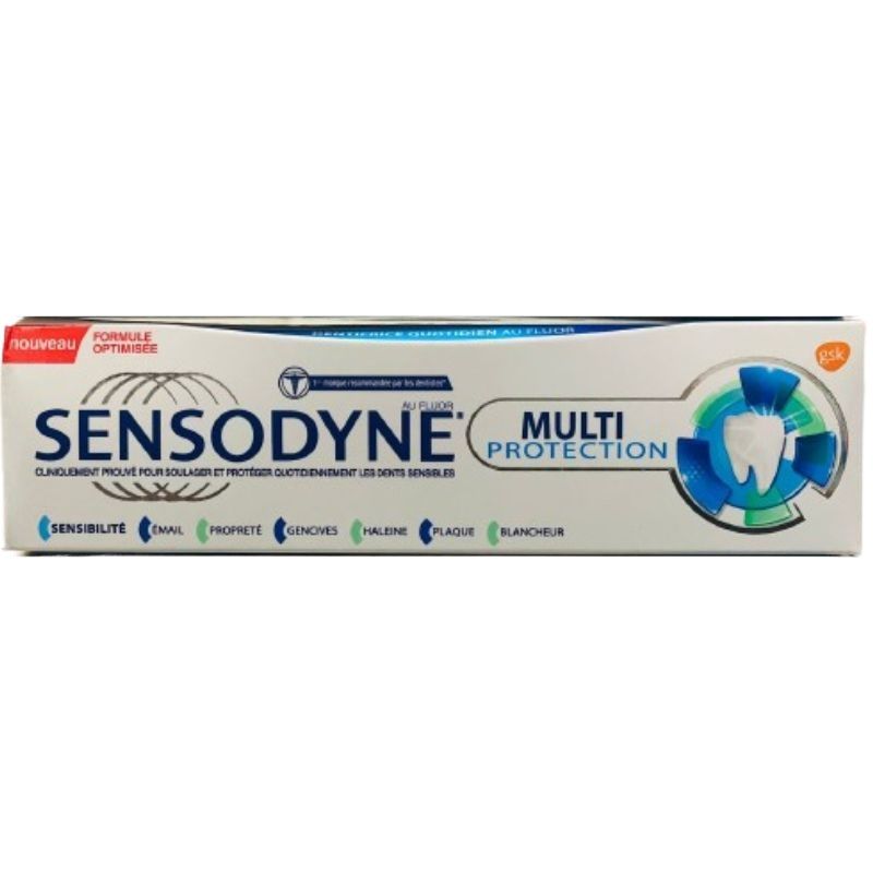 Sensodyne Multi Protection Toothpaste 75ml Sensitive Teeth Care & Long-Lasting Protection