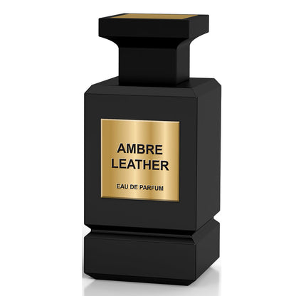 Milestone Parfums Ambre Leather Eau De Parfum 100ml – Long Lasting Luxury Leather Amber Fragrance for Men & Women