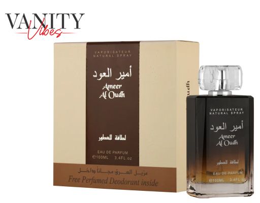 Lattafa Ameer Al Oudh 100ml EDP with Deo