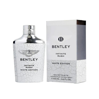 Bentley Infinite Rush White Edition Men Eau de Toilette 100ml Fresh & Dynamic Masculine Fragrance