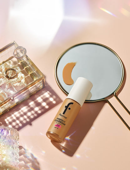 Flormar Perfect Coverage Foundation (Shade:102 Soft Beige) 30ml